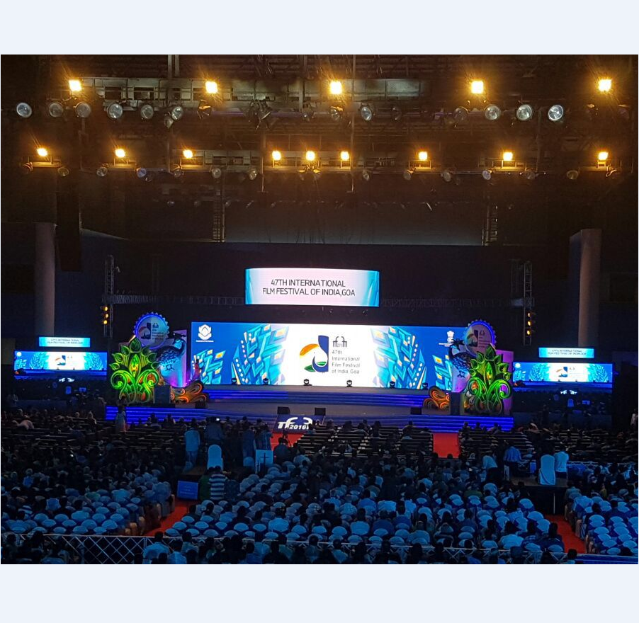 P4.81mm indoor flexible led rental display