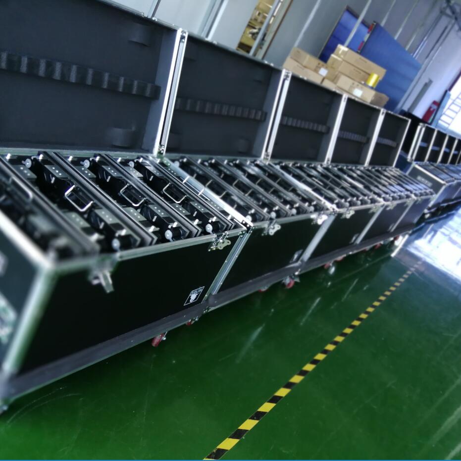 P4.81mm indoor flexible led rental display